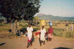 Landfrauen in Lebowa, dem Stammesgebiet der Nord-Sotho.