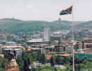 Der Ausblick vom Unionsgebäude (Uniegebou) über die Stadt Pretoria.